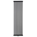 Радиатор Rastas Claudia 2 2000x470 black нижнее (13-18 м²)