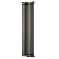 Радиатор Rastas Claudia 2 1800x470 Raw Metal нижнее (12-17 м²)