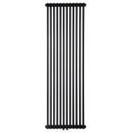 Радиатор Rastas Claudia 2 2000x560 black нижнее (16-22 м²)