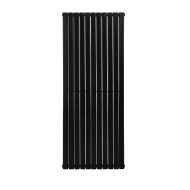 Дизайн радиатор Betatherm Blende 1 2000*614 RAL9005M (нижнее подключение)