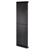 Трубчатый радиатор Betatherm Metrum 1 1800*465 RAL9005M (нижнее подключение)