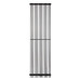 Трубчатый радиатор Betatherm Metrum 1 1800*465 RAL9005M (нижнее подключение)