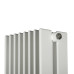 Вертикальный радиатор Betatherm Metrum 2 1800*255 RAL9016M (нижнее подключение)