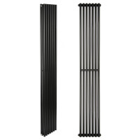 Дизайн радиаторы Betatherm Praktikum 2 1800*275, черный (нижнее подключение) Дизайн радиаторы Betatherm Praktikum 2 1800*275, черный (нижнее подключение)