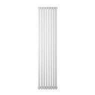Вертикальный радиатор Betatherm Quantum 1 1500*365 белый (нижнее подключение)