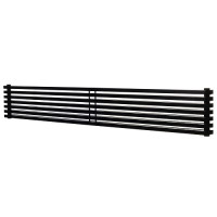 Радиатор трубчатый Betatherm Quantum 2 285*2000 черный (боковое подключение)