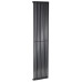 Радиатор трубчатый Betatherm Quantum 1 1800/405 антрацит (нижнее подключение)
