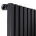 Радиатор трубчатый Betatherm Quantum 1 1800/405 антрацит (нижнее подключение)