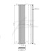 Радиатор трубчатый Betatherm Quantum 2 1800*285 черный Радиатор трубчатый Betatherm Quantum 2 1800*285 черный