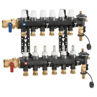 Коллектор распределительный Caleffi 671 для теплого пола