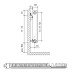 Стальной радиатор Purmo h500 V11 Ventil Compact (нижнее)