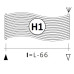 Дизайнерские полотенцесушители Cordivari Lola Horizontal 1500x600 (нерж.сталь)