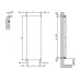 Cordivari Frame 1622*464 RAL9016