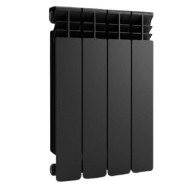 Радиатор Radiatori2000 Helyos EVO 500/100 Black Mat (4 секции) Радиатор Radiatori2000 Helyos EVO 500/100 Black Mat (4 секции)