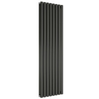 Радиатор Rastas Aurora 2 1800х480 Black нижнее (16-22 м²)