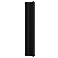 Радиатор Rastas Claudia 3 1800x380 Black нижнее (13-18 м²)