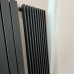 Трубчатые дизайнерские радиаторы Rastas Nadin 1 1800*500 мм, черный