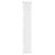 Радиатор Antrax AV_25s 2000x296 White D50 нижнее (7-9 м²)