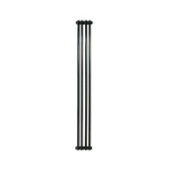 Радиатор Arbonia 2 1500х180 Black mat боковое (4-6 м²)