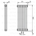 Радиатор Arbonia 2 1800х270 RAL7016 нижнее (7-10 м²)