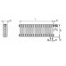 Радиатор Arbonia 3030/22 RAL9016 (7-10 м²) Радиатор Arbonia 3030/22 RAL9016 (7-10 м²)