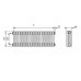 Радиатор Arbonia 3030/22 RAL9016 (7-10 м²) Радиатор Arbonia 3030/22 RAL9016 (7-10 м²)