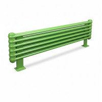 Горизонтальный радиатор Arbonia 300х1500 RAL 6011 (на ножках)
