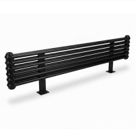 Напольный радиатор Arbonia 300х1500 black mat (на ножках) Напольный радиатор Arbonia 300х1500 black mat (на ножках)