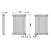 Радиатор Arbonia 2 1800х450 White нижнее 89 (13-17 м²) Радиатор Arbonia 2 1800х450 White нижнее 89 (13-17 м²)