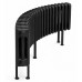 Напольный радиусный радиатор Cordivari Ardesia Curved with Welded Feet