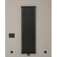 Радиатор Cordivari Ardesia 2 1800х460 AS9 Nero Opaco нижнее (13-18 м²)