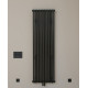Радиатор Cordivari Ardesia 2 1800х460 AS9 Nero Opaco нижнее (13-18 м²)