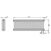 Трубчатые радиаторы Zehnder Charleston 3060-22, белый
