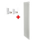 Радиатор Zehnder Charleston 2 1800х460 white боковое (12-17 м²) Радиатор Zehnder Charleston 2 1800х460 white боковое (12-17 м²)