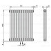 Радиатор Zehnder Charleston 2 1800х552 Black mat нижнее (14-20 м²)
