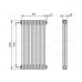 Радиатор Delonghi Multicolumn 2 2000х368 RAL9016 боковое (11-15 м²)