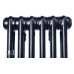 Радиатор Delonghi Multicolumn 2 2000х276 RAL 9005 matt нижнее (8-11 м²)