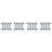 Радиатор Delonghi Multicolumn 3 2000х460 RAL9016 боковое (19-26 м²)