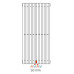 Вертикальный радиатор Irsap Arpa Vertical 18/2 2020х433 white
