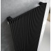 Радиатор Irsap Arpa 23/1 Vertical 2020х606 Black нижнее (15-21 м²)