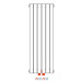 Радиатор Irsap Elipsis 1 2000х360 М84 White (8-11 м²)