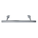 Полочка Irsap Tondo 25 chrome 370 mm для трубч. радиатора