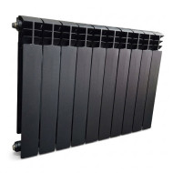 Биметаллический радиатор Hertz 500/100 Black Str. Биметаллический радиатор Hertz 500/100 Black Str.