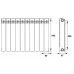 Радиаторы Nova Florida Libeccio C2 500/100 Радиаторы Nova Florida Libeccio C2 500/100