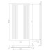 Дизайн радиатор Polywarm Mirrage 1510*740 мм с зеркалом
