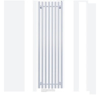 Дизайнерский радиатор Polywarm Sorbonne 1780*450 мм Дизайнерский радиатор Polywarm Sorbonne 1780*450 мм
