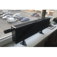 Стальной радиатор Purmo h200 тип 22 Ventil Compact черный