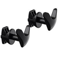 Комплект крючков для полотенец Terma Vip black (2 шт)