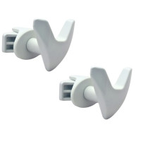 Комплект крючков для полотенец Terma Vip white (2 шт) Комплект крючков для полотенец Terma Vip white (2 шт)
