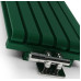 Радиатор Terma Warp Room 1800х655 Green Chlorophyll нижнее (18-25 м²)